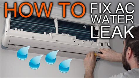 Why Is My Air Conditioner Leaking Water and How to。